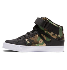 Kids' Pure High Elastic Lace High-Top Shoes